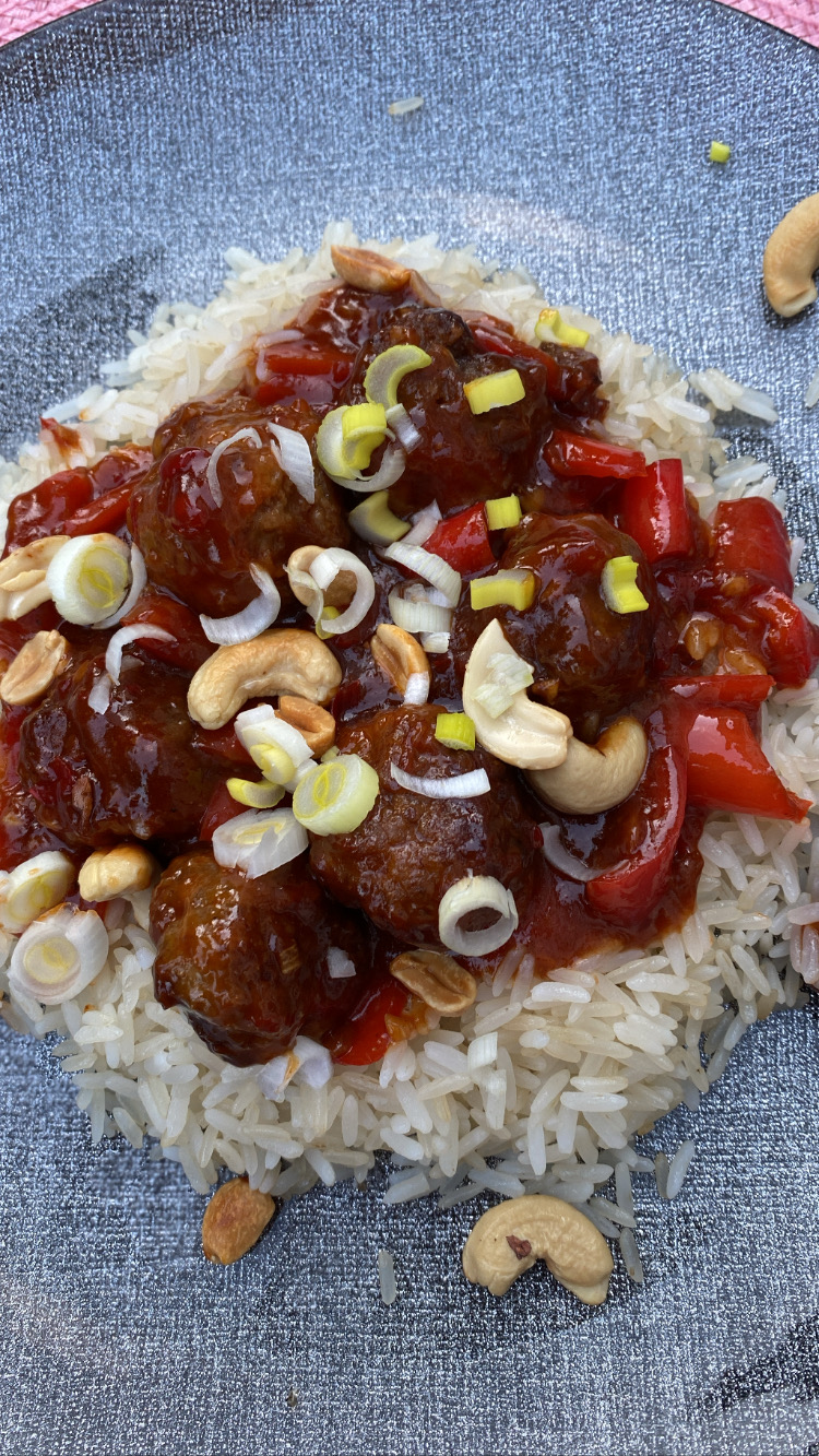 Kung Pao Hackfleischbällchen