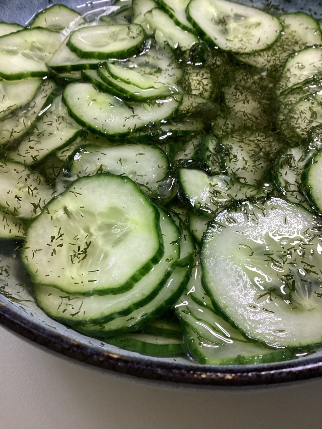 Dänischer Gurkensalat