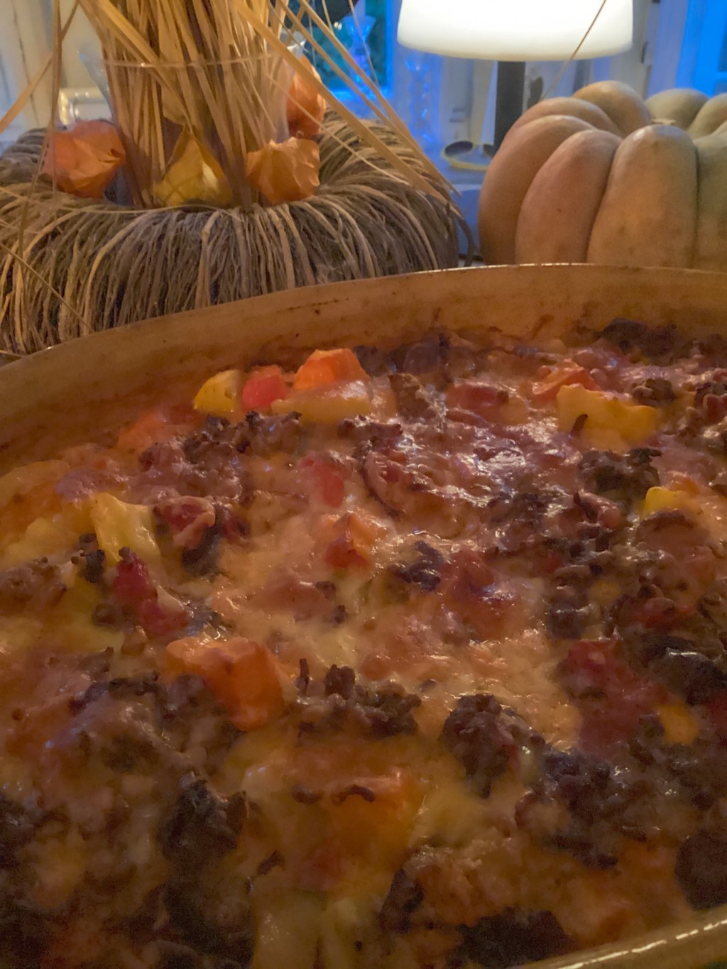 Herbstauflauf mit Kürbis-Kartoffeln und&nbsp;Waldpilzen