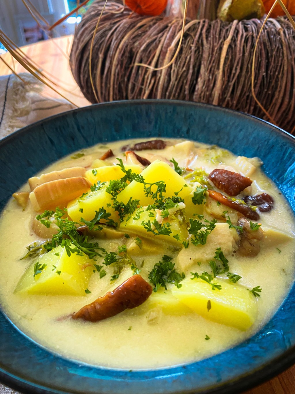 Kartoffel-Pilz-Eintopf