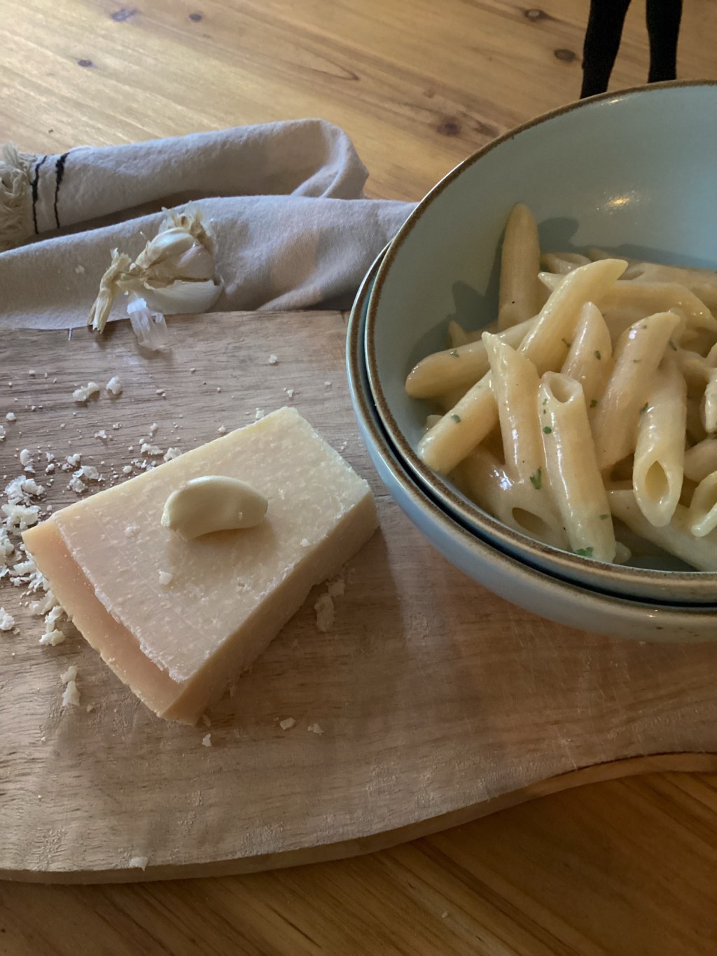 15-Minuten-Knoblauch-Pasta