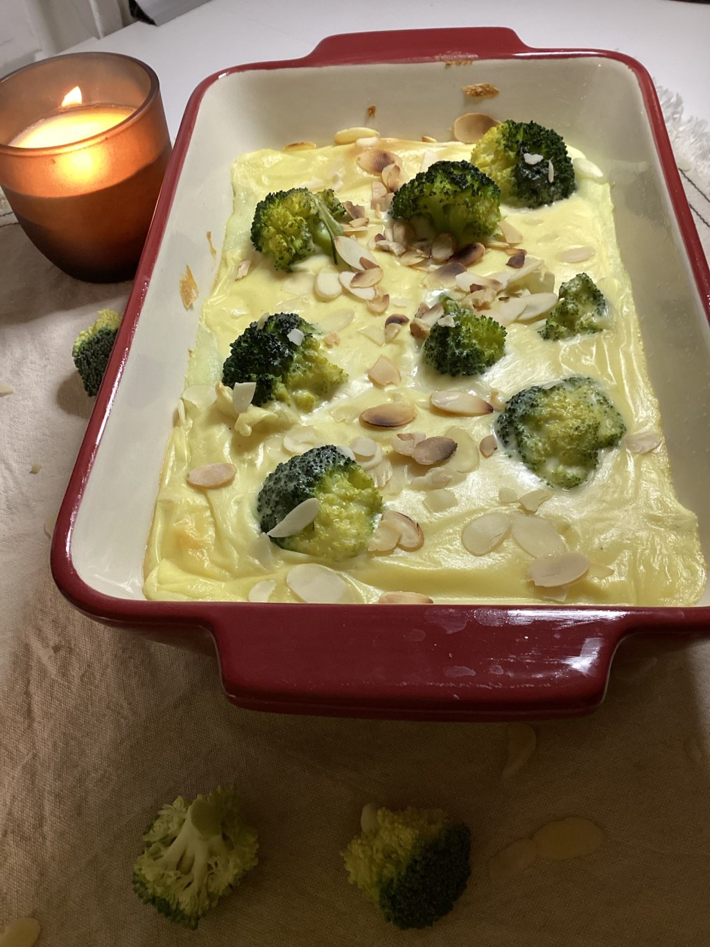 Brokkoli-Kartoffelpüree-Auflauf