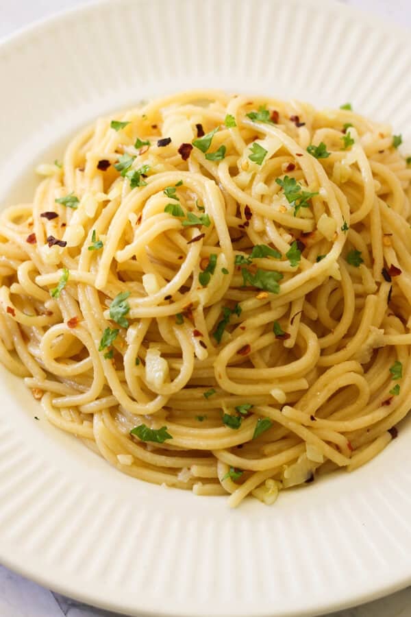 Spaghetti aglio e&nbsp;olio
