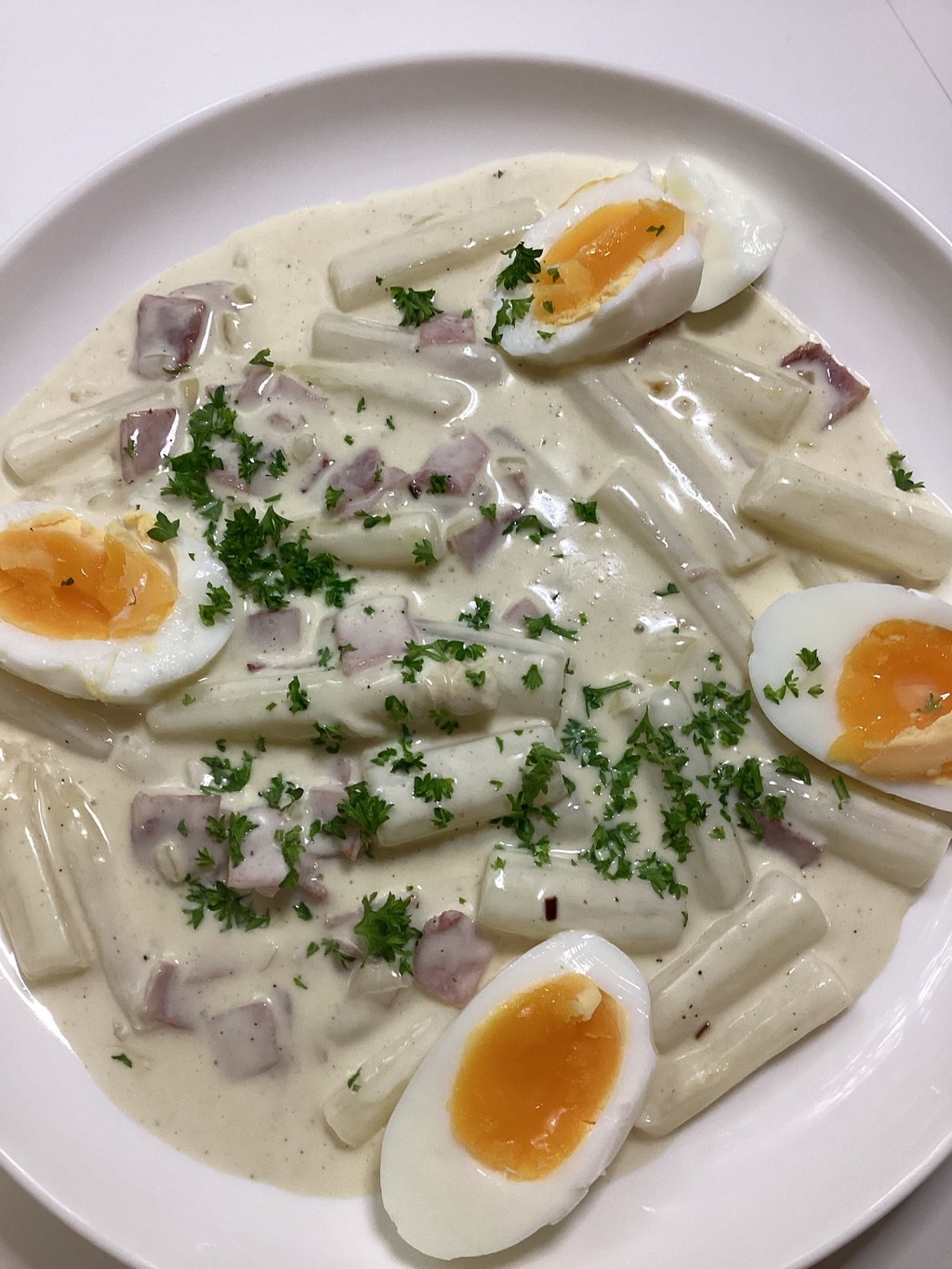 Spargel Ragout