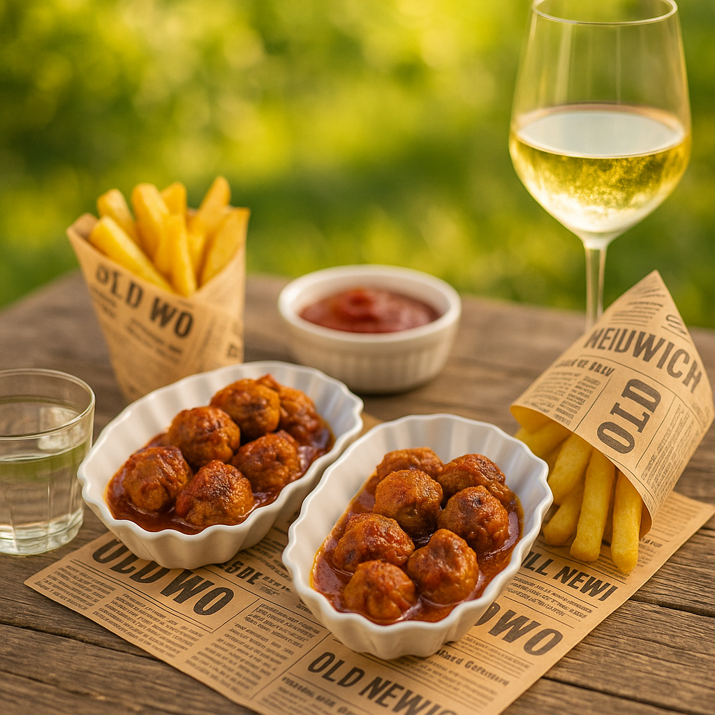 🌭🔥&nbsp;Currywurst aus dem Airfryer – der Klassiker mit&nbsp;Heißluft-Kick!