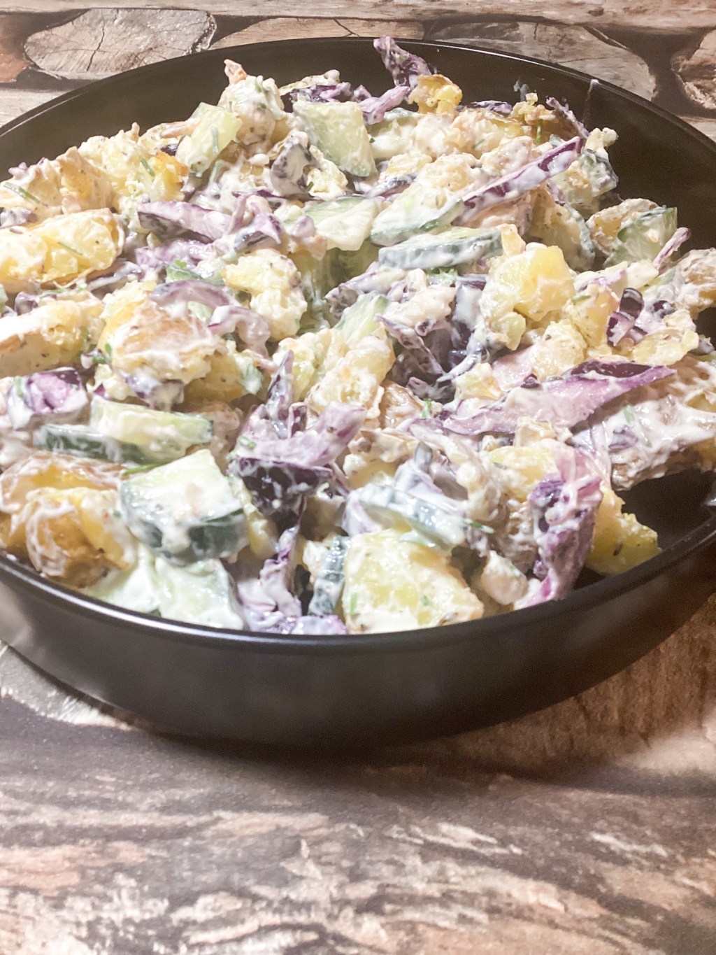Knuspriger Kartoffelsalat mit&nbsp;Joghurtdressing